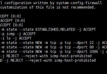 linux(centos)如何开启80和3306端口